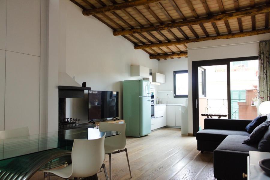 Appartement Stylish Penthouse With Terrace In Trastevere *